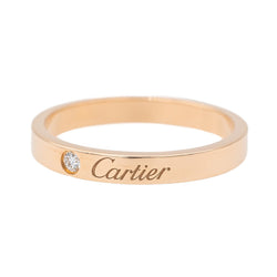 Cartier Bague Alliance C de Cartier Or rose Diamant - Castafiore