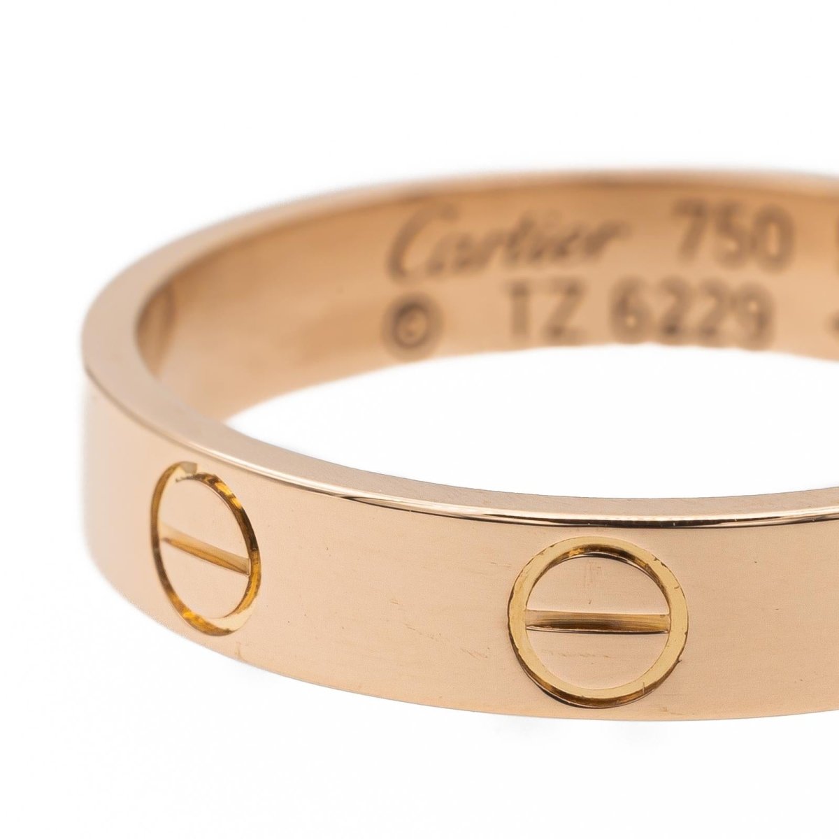 Cartier Bague Alliance Love Or rose - Castafiore