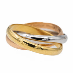 Cartier Bague Alliance Trinity Or jaune - Castafiore