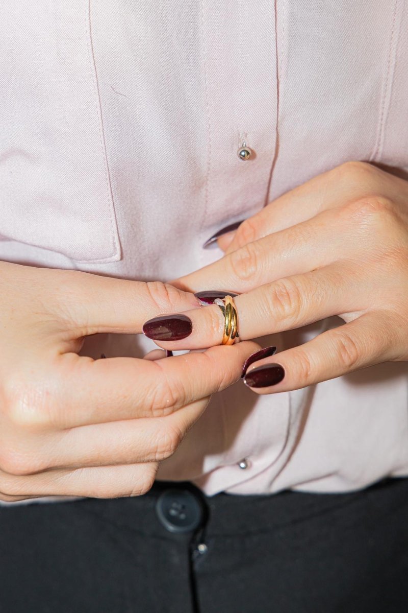 Cartier Bague Alliance Trinity Or jaune - Castafiore