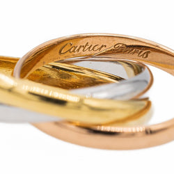 Cartier Bague Alliance Trinity Or jaune - Castafiore