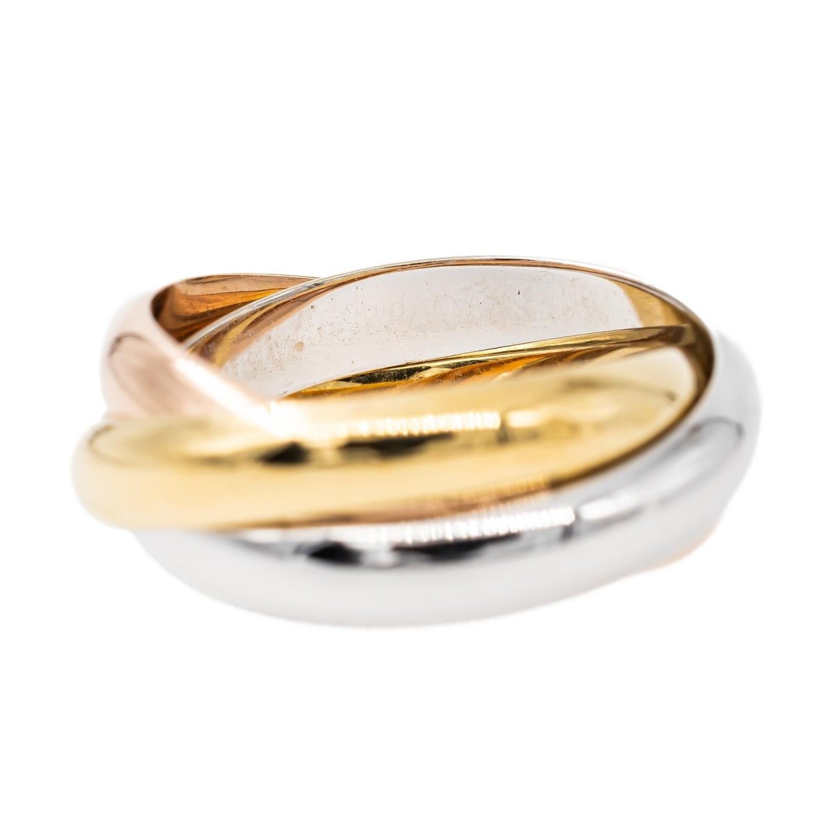 Cartier Bague Alliance Trinity Or jaune - Castafiore
