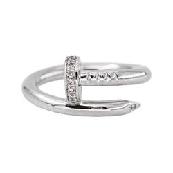 Cartier Bague Juste un clou Or blanc Diamant - Castafiore