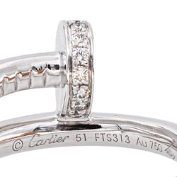 Cartier Bague Juste un clou Or blanc Diamant - Castafiore