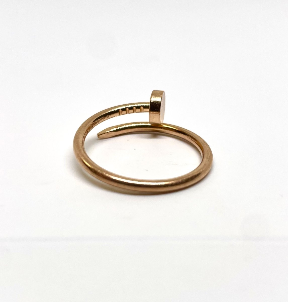 Cartier - bague « juste un clou » or rose PM - Castafiore