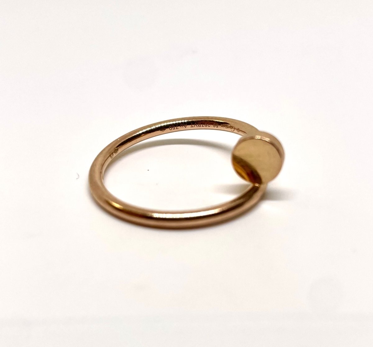 Cartier - bague « juste un clou » or rose PM - Castafiore