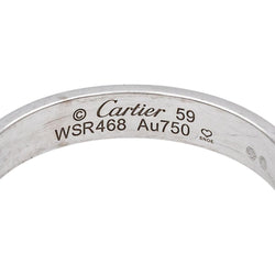 Cartier Bague Love Or blanc - Castafiore