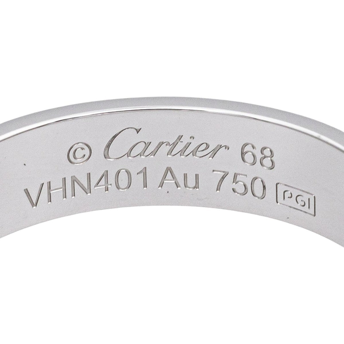 Cartier Bague Love Or blanc - Castafiore