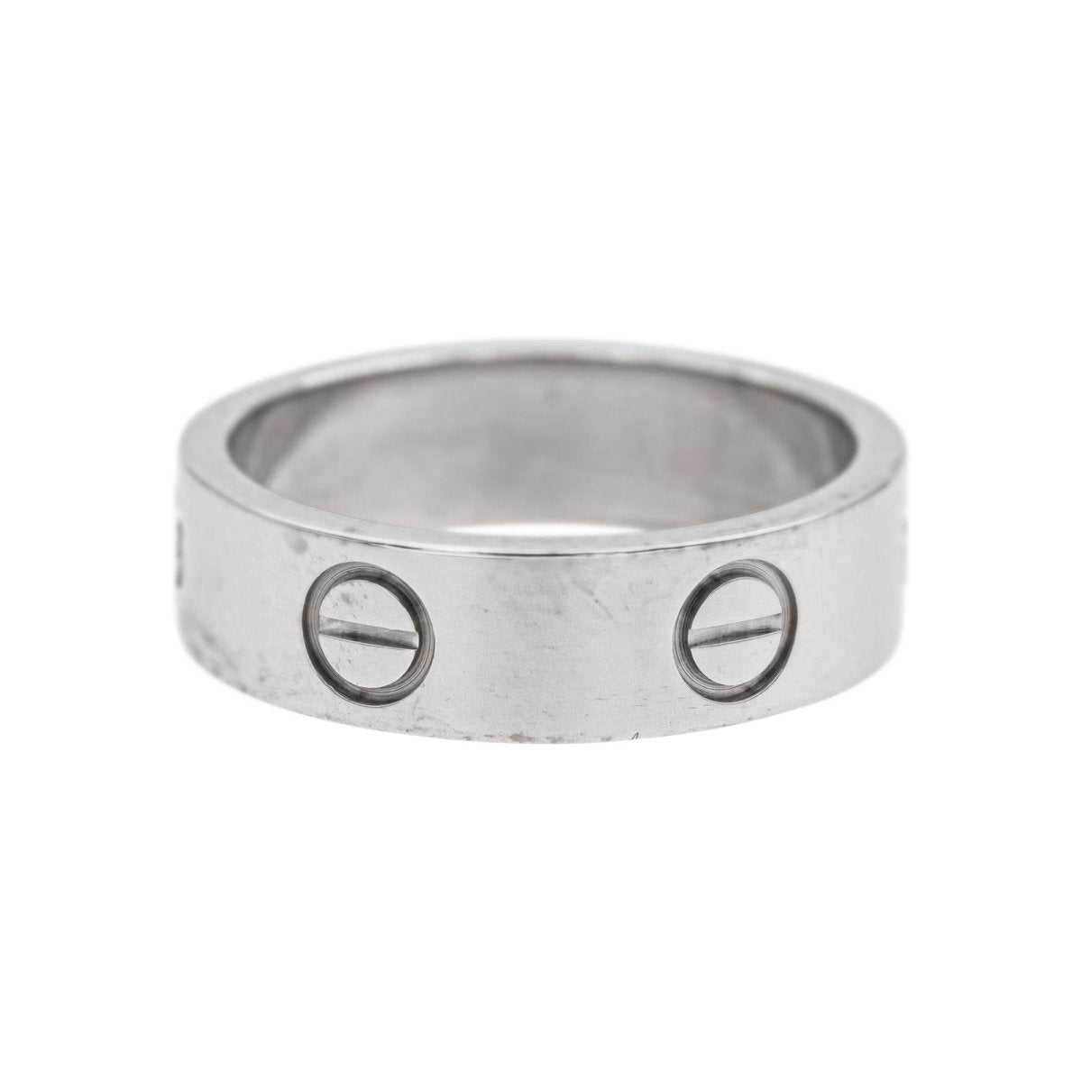 Cartier Bague Love Or blanc - Castafiore