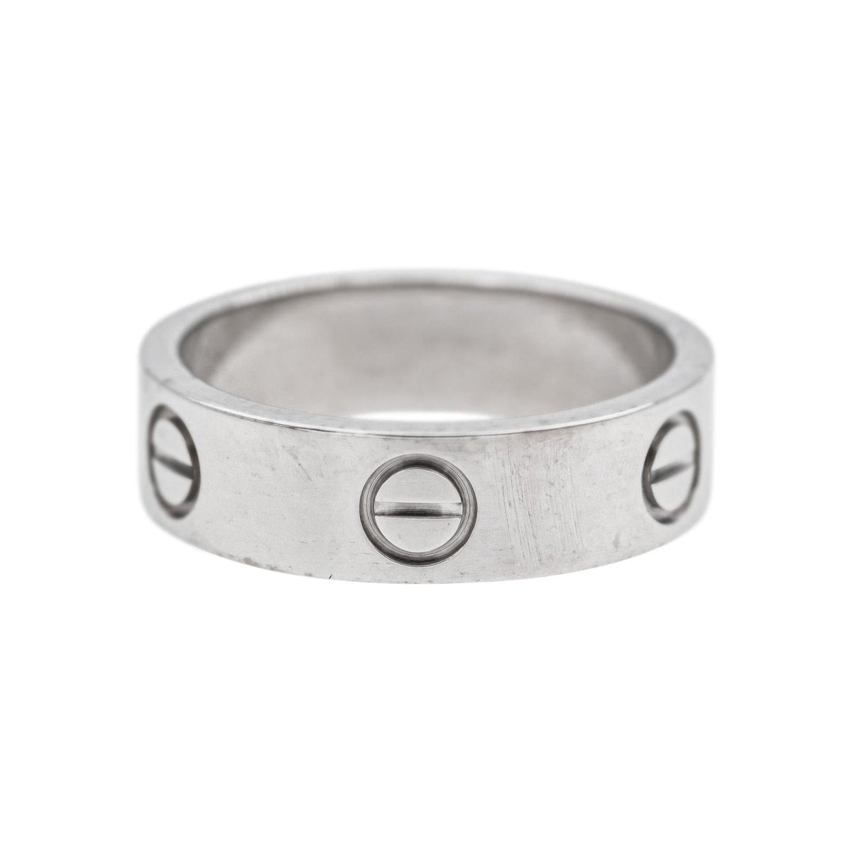 Cartier Bague Love Or blanc - Castafiore