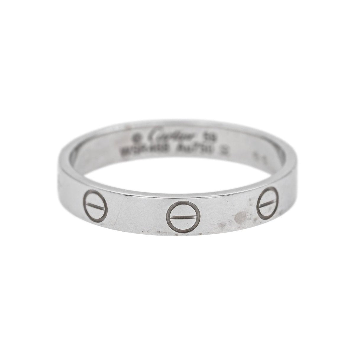 Cartier Bague Love Or blanc - Castafiore