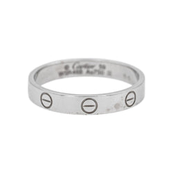 Cartier Bague Love Or blanc - Castafiore
