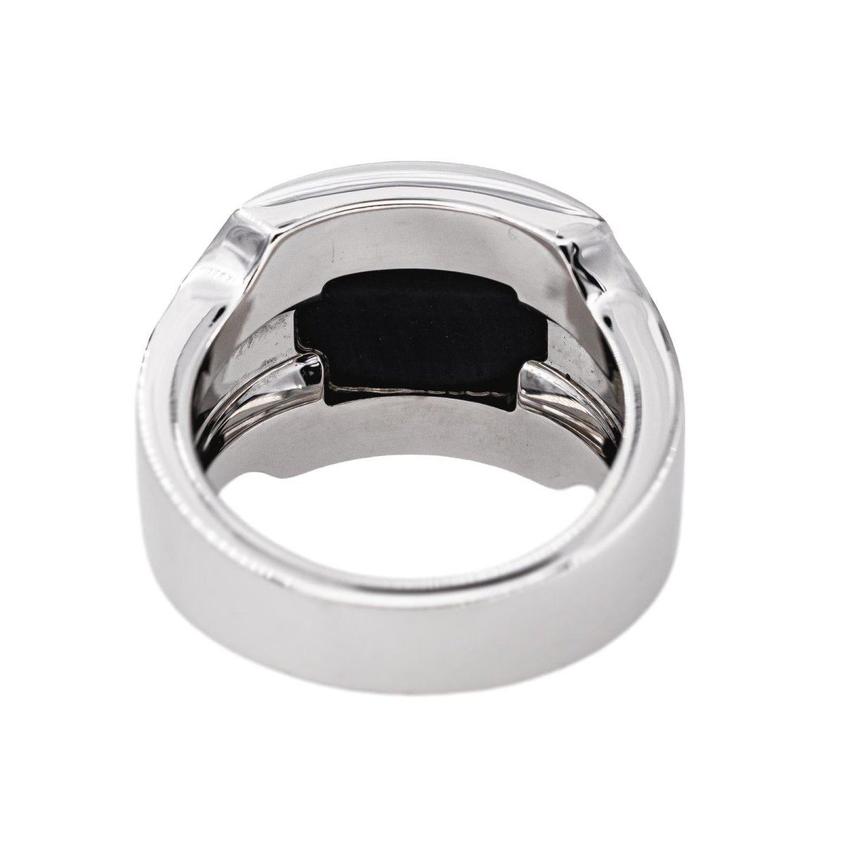 Cartier Bague Santos Or blanc Quartz - Castafiore