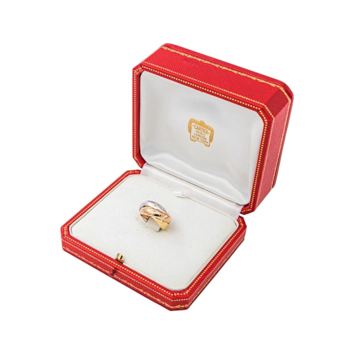 Cartier Bague Trinity Or jaune - Castafiore