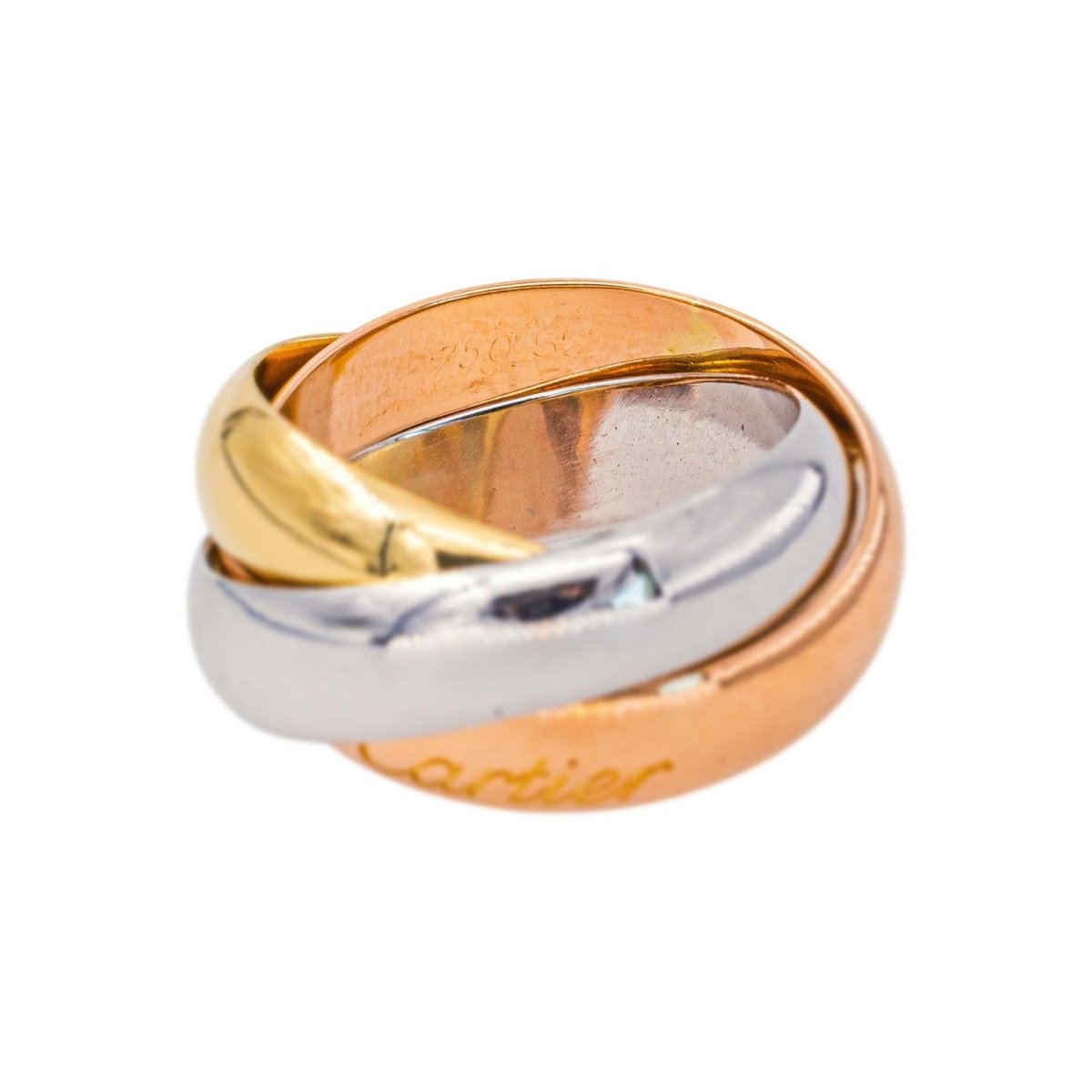 Cartier Bague Trinity Or jaune - Castafiore