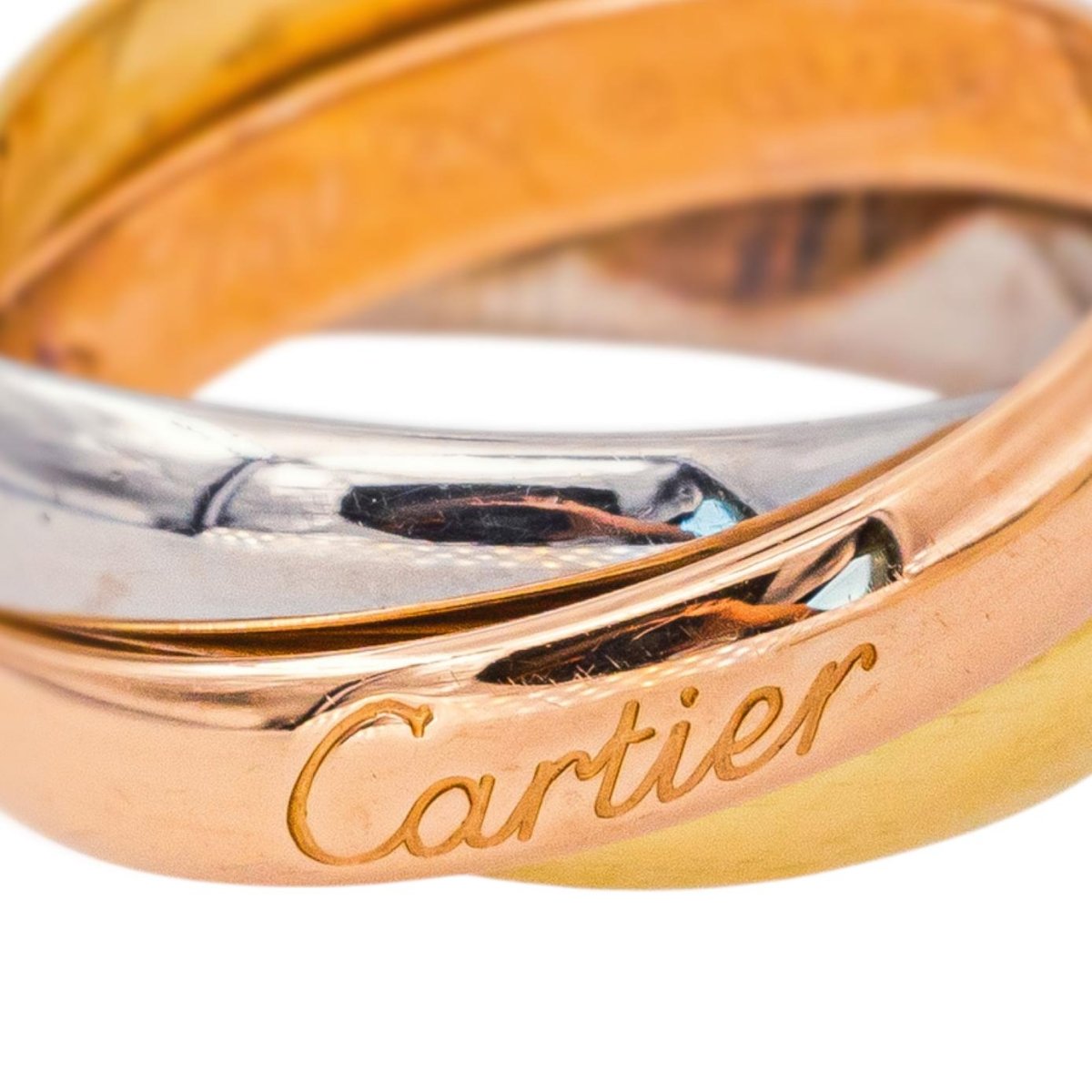 Cartier Bague Trinity Or jaune - Castafiore