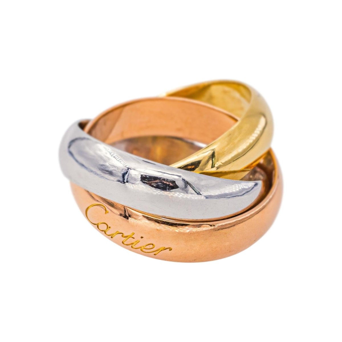 Cartier Bague Trinity Or jaune - Castafiore