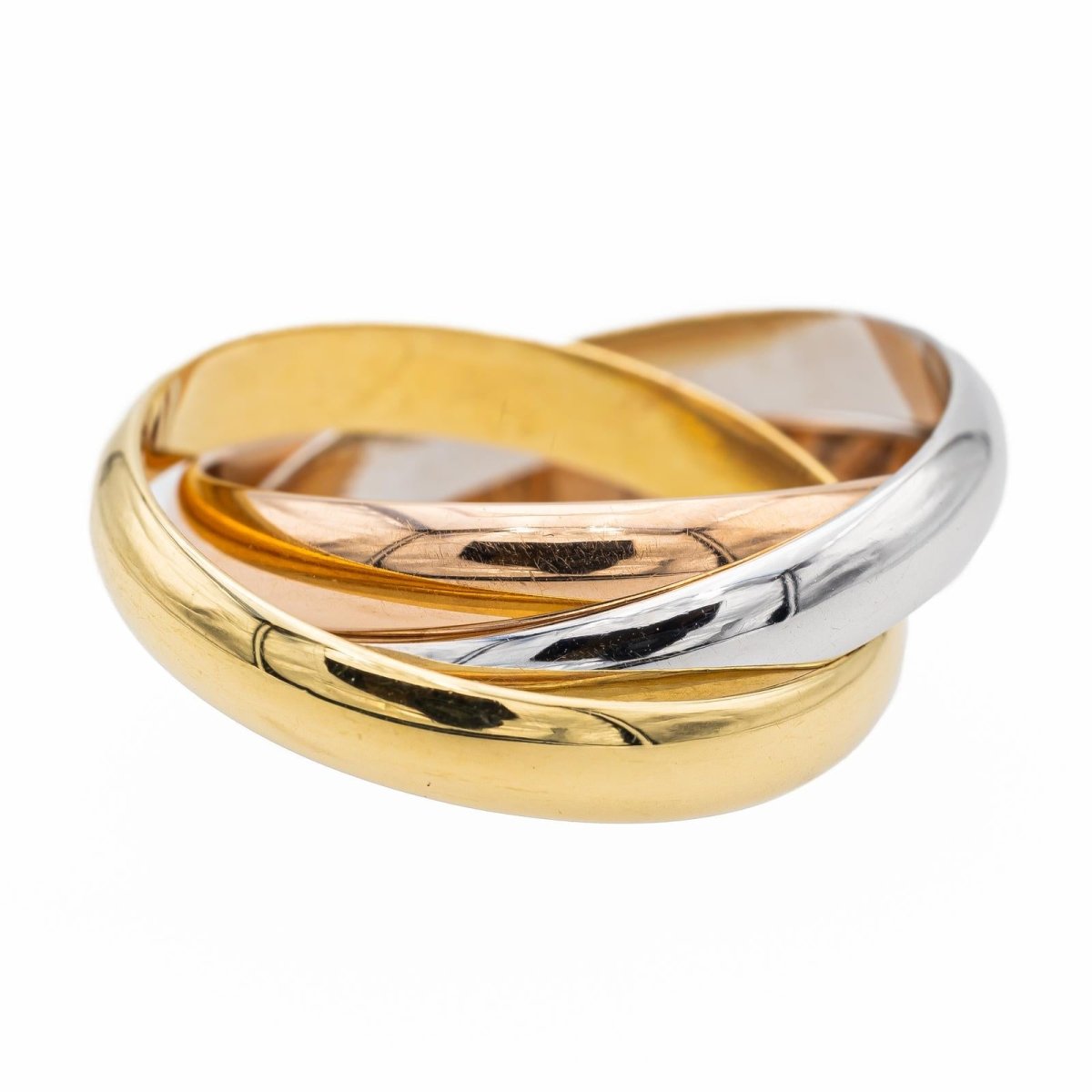 Cartier Bague Trinity Or jaune - Castafiore