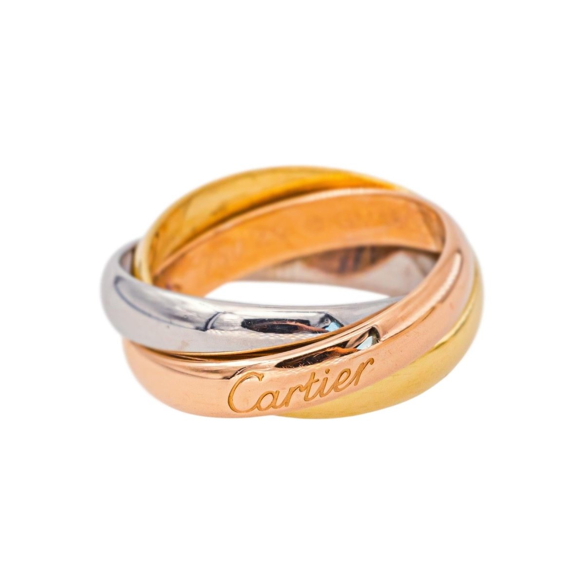 Cartier Bague Trinity Or jaune - Castafiore
