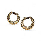 CARTIER Boucles d’oreilles créoles en or jaune. - Castafiore