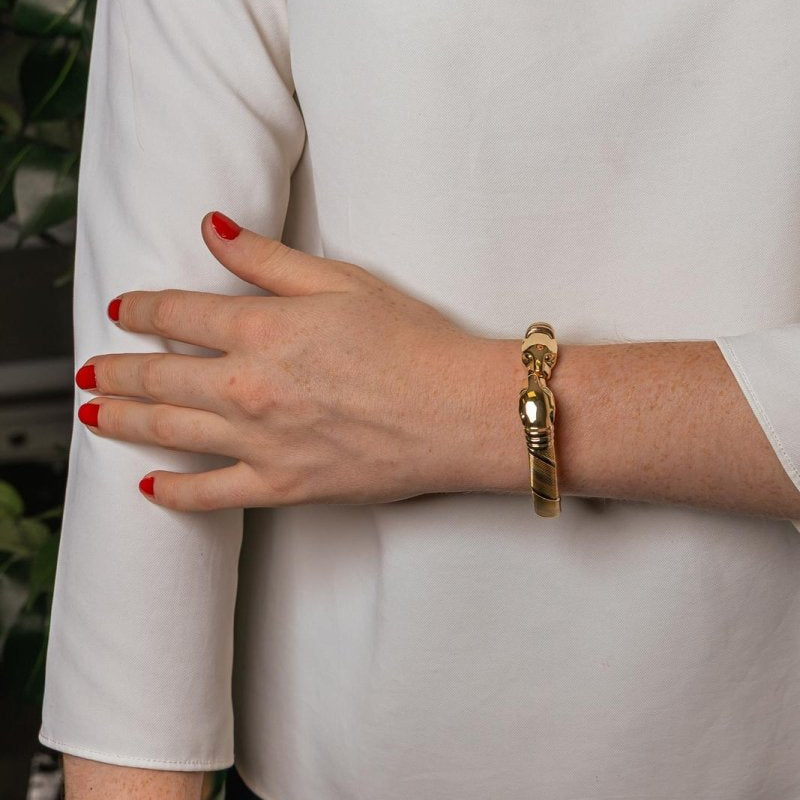 Cartier Bracelet Jonc Panthère Or jaune - Castafiore