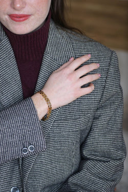 Cartier Bracelet Maille Panthère Or jaune - Castafiore