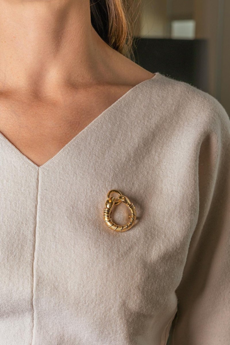 Cartier Broche Panthère Or jaune - Castafiore