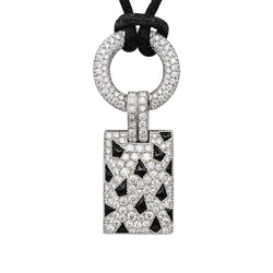 Cartier Collier Pelage Or blanc Diamant - Castafiore