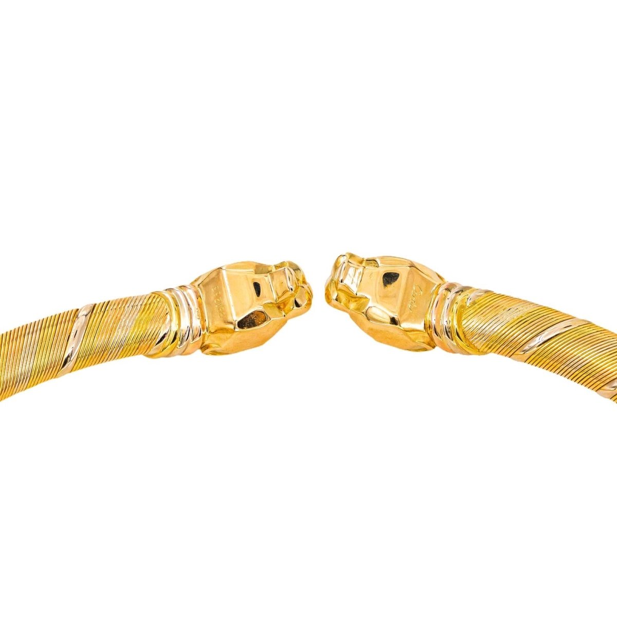 Cartier Collier Torque Panthère Or jaune - Castafiore