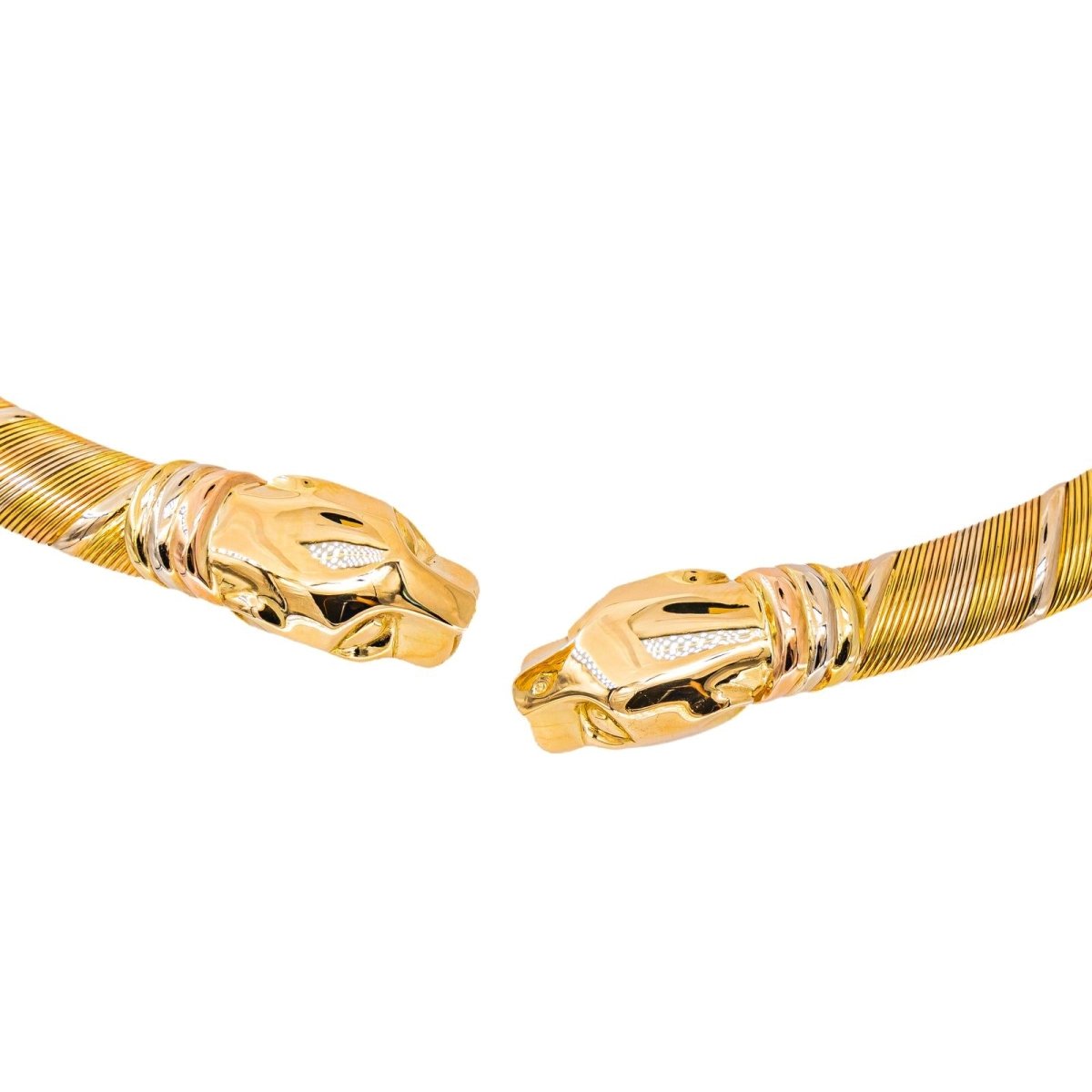 Cartier Collier Torque Panthère Or jaune - Castafiore