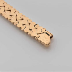 Cartier Double Coeurs Gold Bracelet - Castafiore