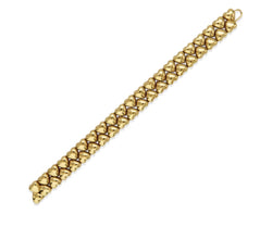 Cartier Double Coeurs Gold Bracelet - Castafiore