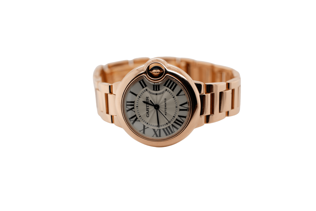 Cartier - Montre Ballon Bleu Or Rose - 33 mm - Castafiore