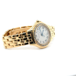 Cartier - Montre Cougar - Or Jaune et Diamants - Castafiore