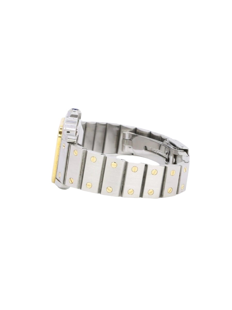 CARTIER Montre Santos vintage or acier - Castafiore