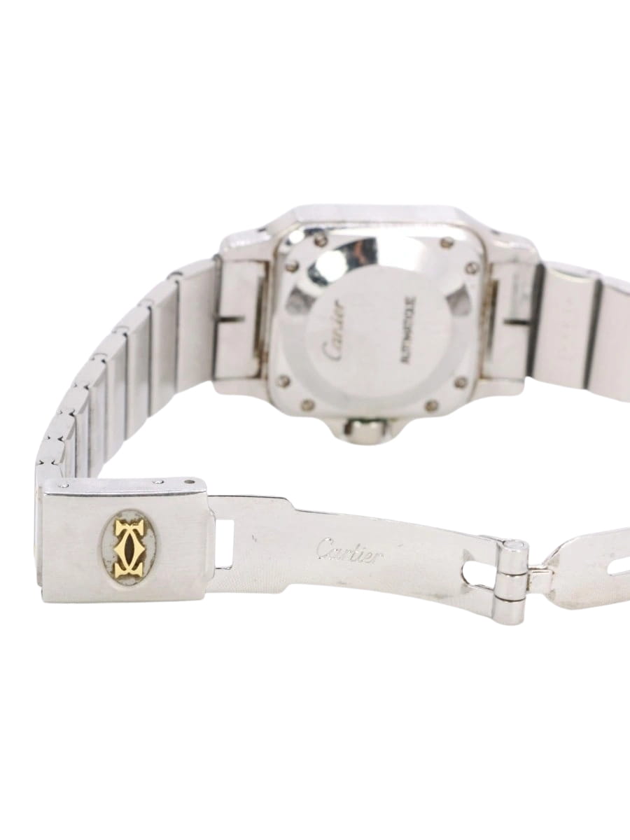 CARTIER Montre Santos vintage or acier - Castafiore