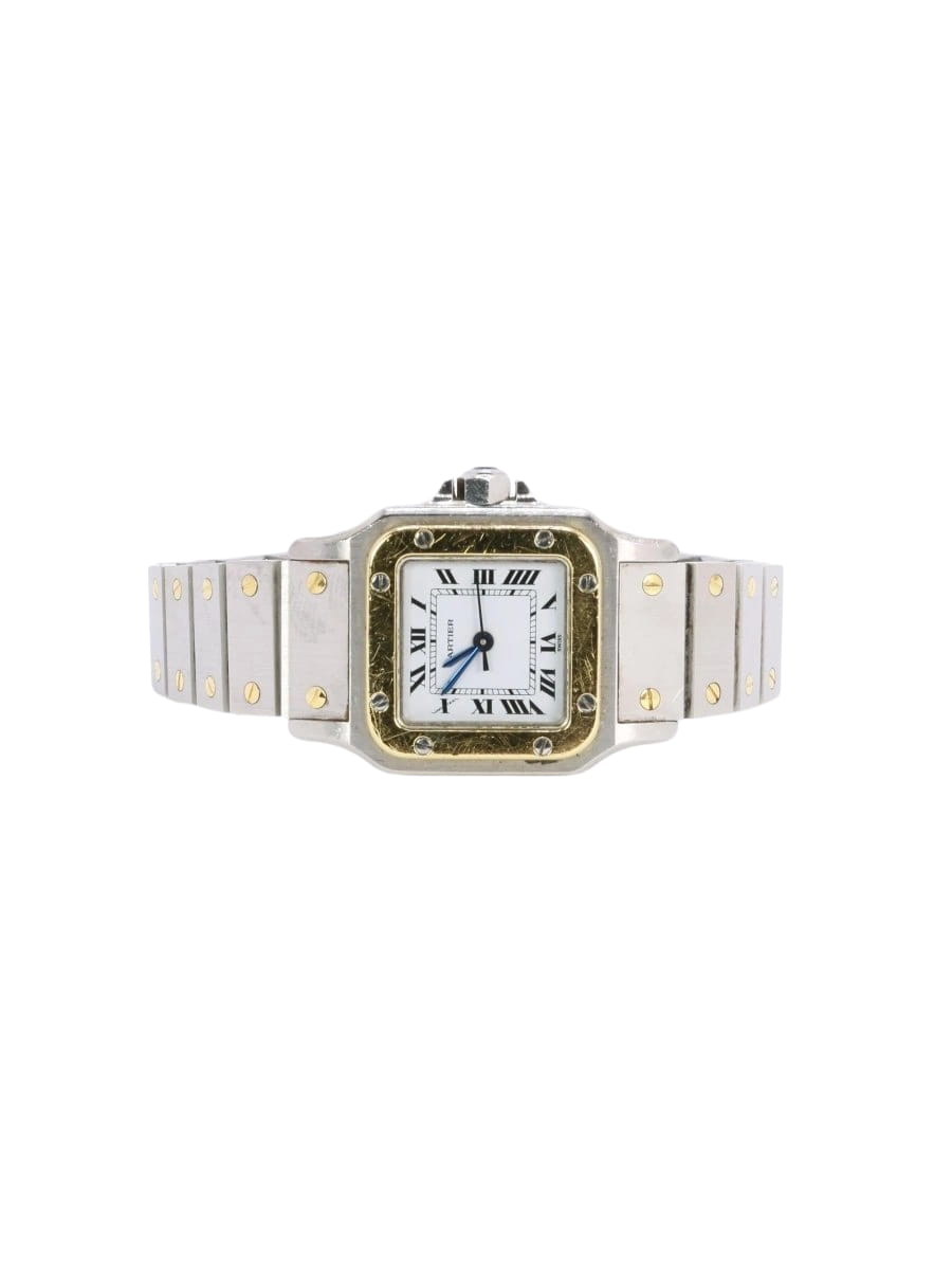 CARTIER Montre Santos vintage or acier - Castafiore
