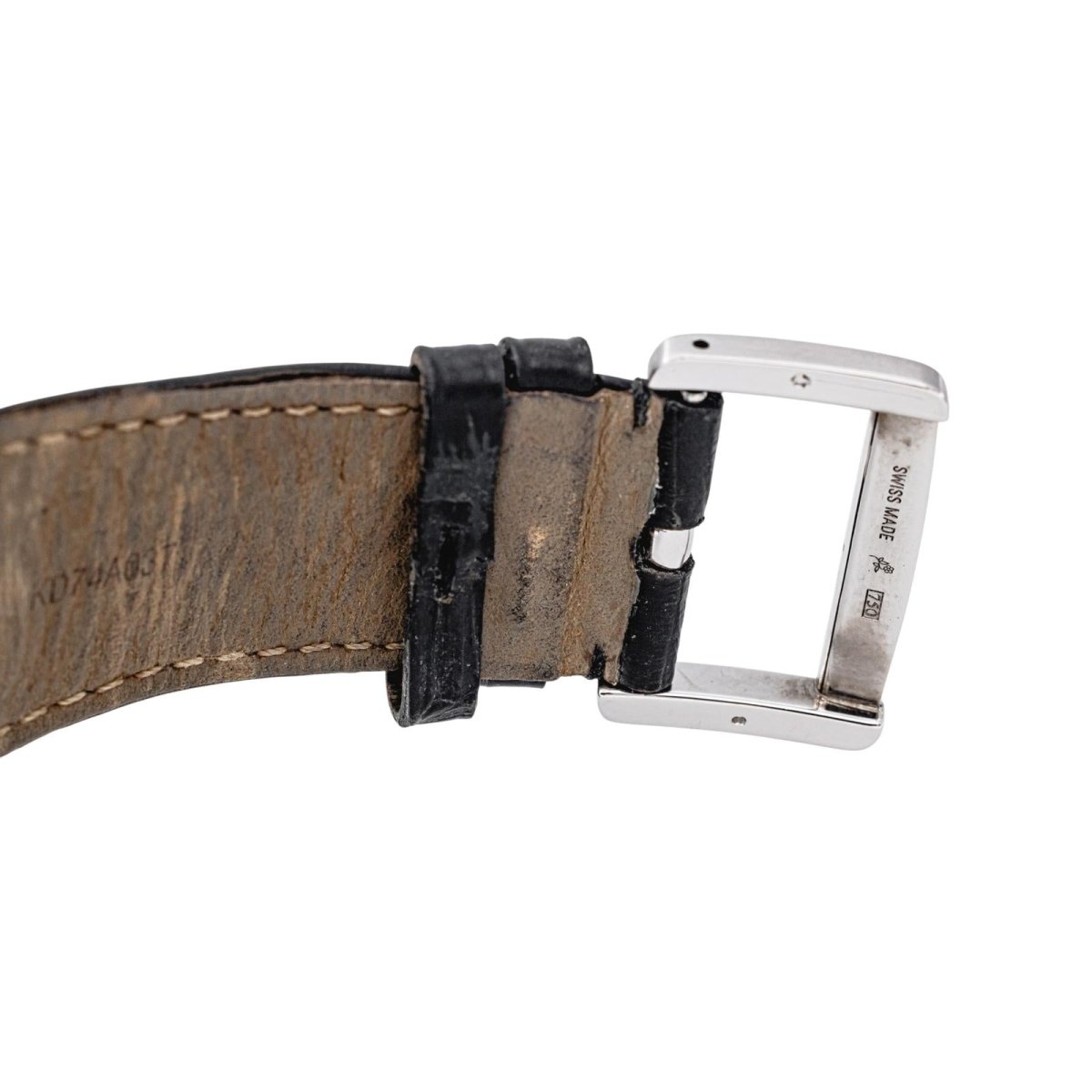 Cartier Montre Tank Divan Or blanc Diamant - Castafiore