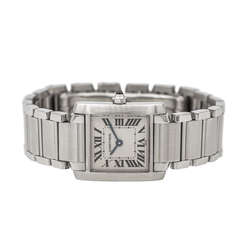 Cartier Montre Tank en acier - Castafiore