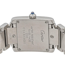 Cartier Montre Tank en acier - Castafiore