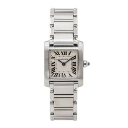 Cartier Montre Tank en acier - Castafiore