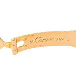 Cartier Montre Tank Louis Or jaune Saphir - Castafiore