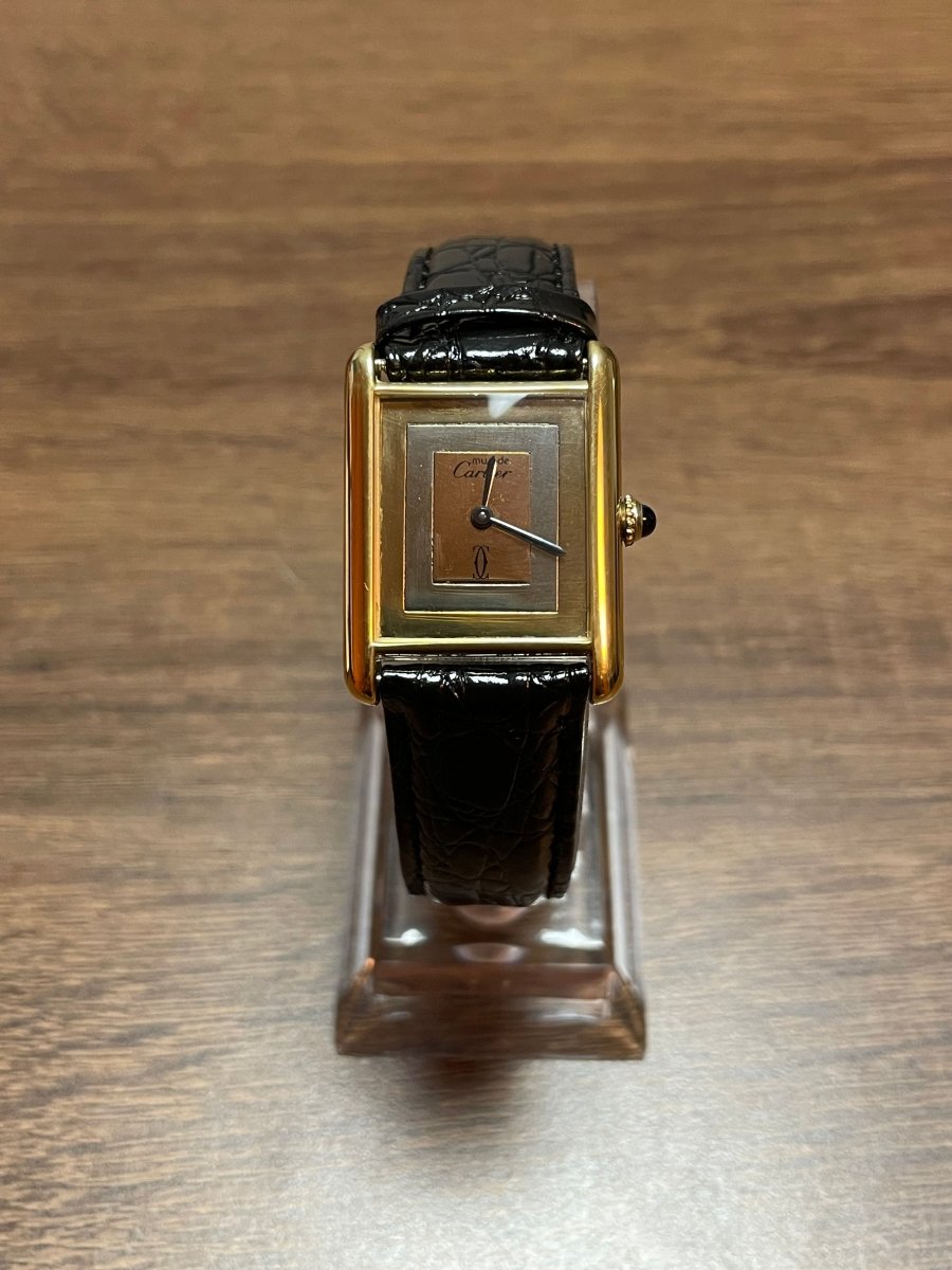 Cartier must tank vermeil GM - Castafiore