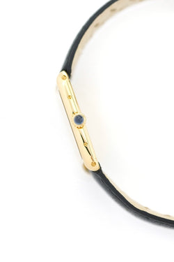 Cartier Tank Arrondie Extra - plate ref. 96041 - Mécanique - v. 1980 (boîte et papiers SAV) - Castafiore