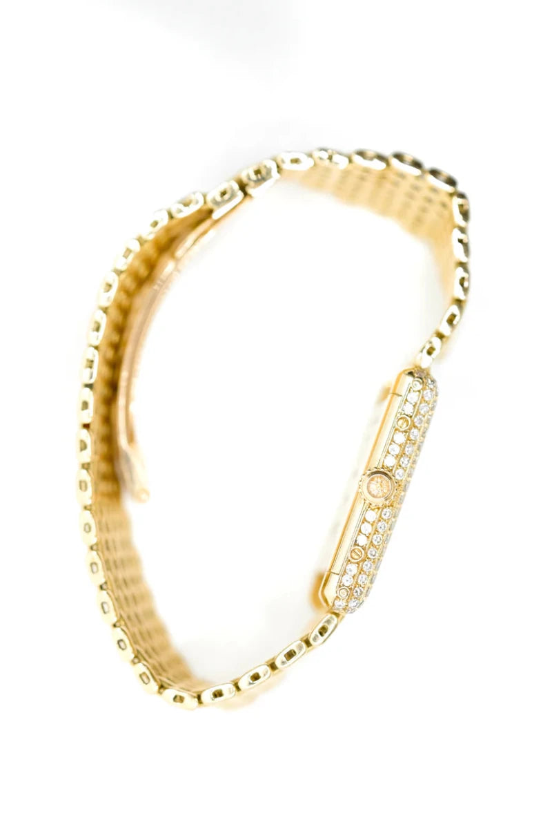 Cartier Tank Louis - Diamants "grain de riz" - Mécanique - Castafiore