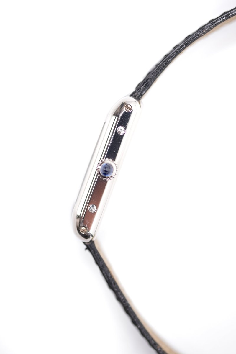 Cartier Tank Mini Allongée - Or blanc - v. 1995 - Castafiore