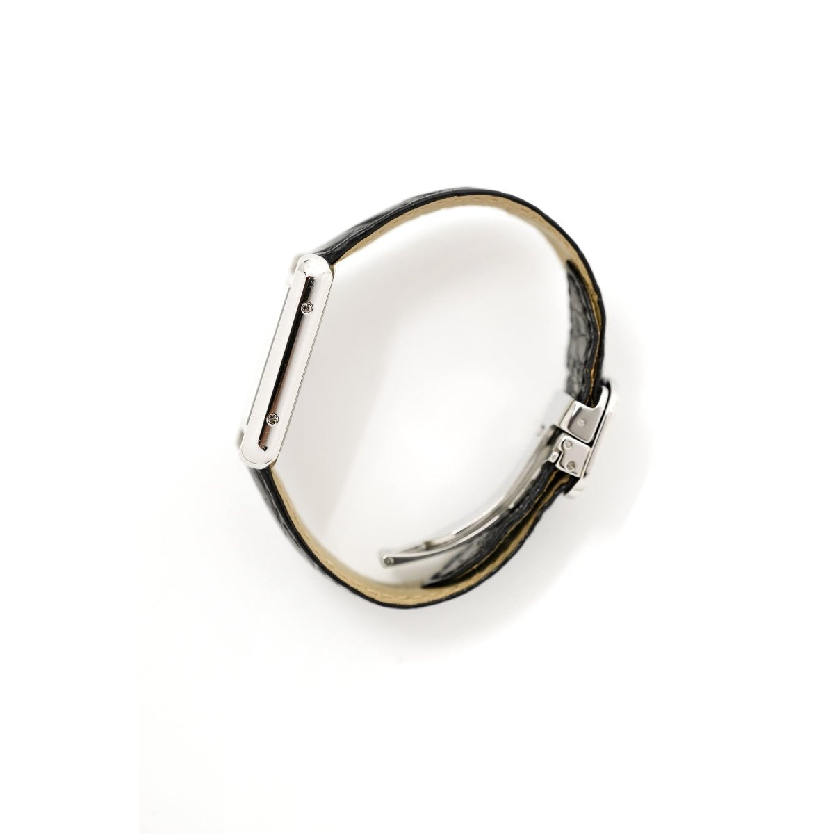 Cartier Tank Solo ref. 3170 "Piano" - Acier - v. 2010 (full set) - Castafiore