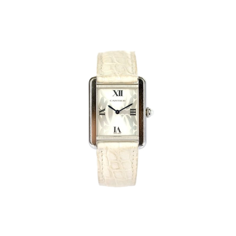 Cartier Tank Solo "siglée" Acier - 2008 (full set) - Castafiore