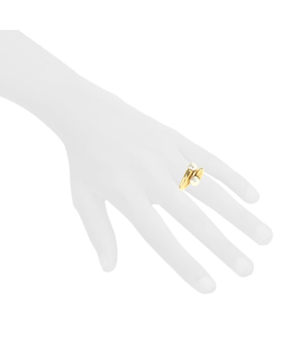 Cartier Toi & Moi Pearl Ring in 18 Karat Yellow Gold, 1996 - Castafiore