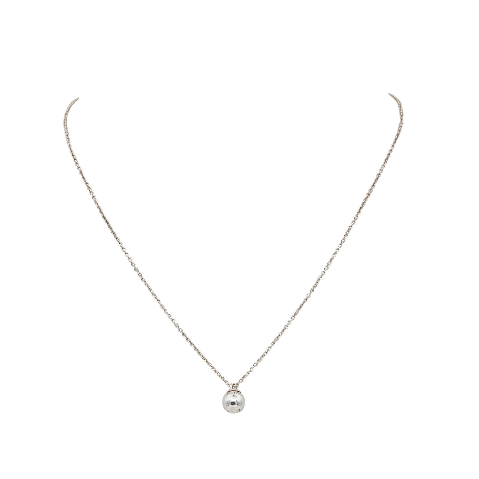 Tiffany & Co Collier Pendentif Ball HardWear Argent